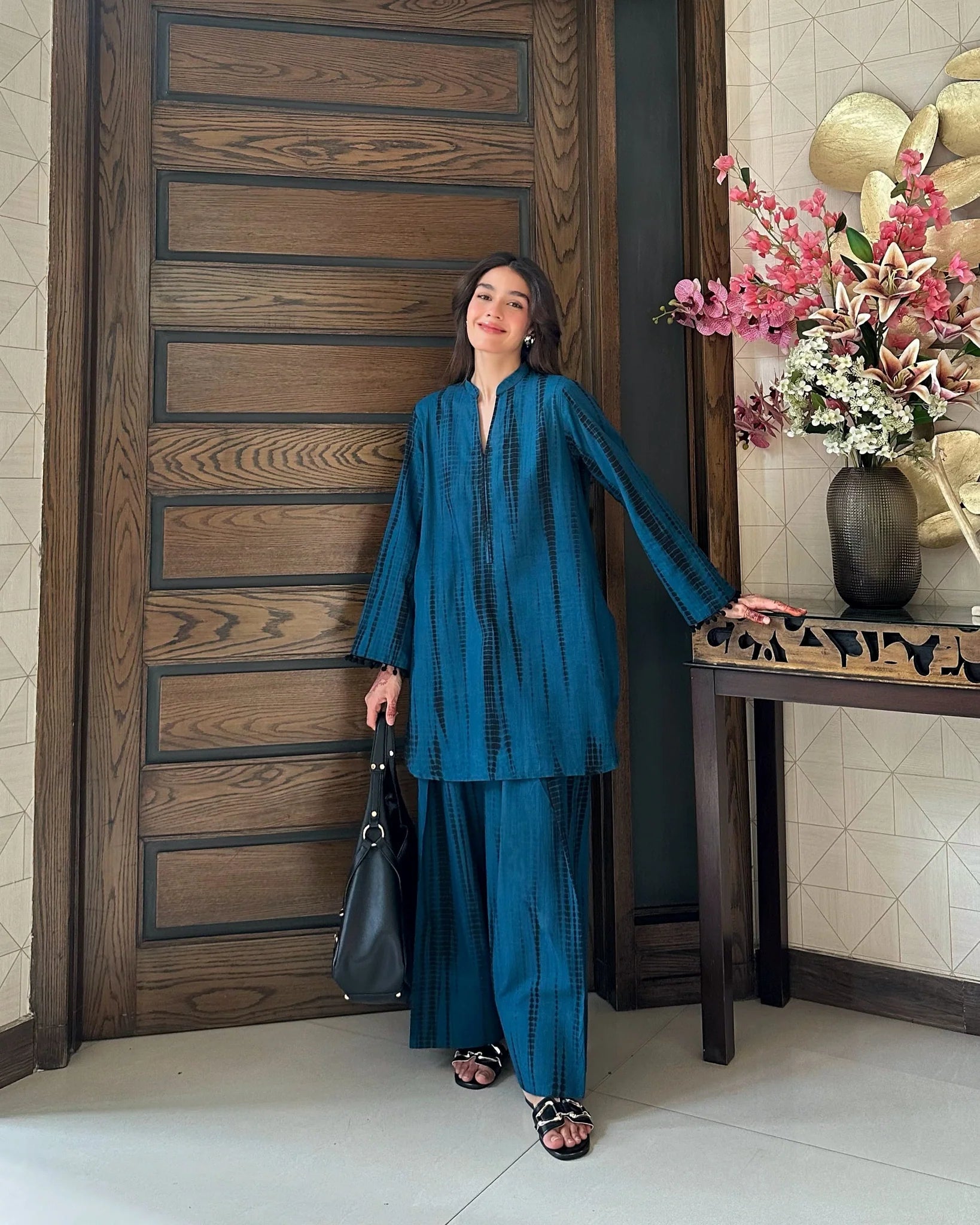 ILMA 2-PIECE Stitched Dress. (Farshi Shalwar)