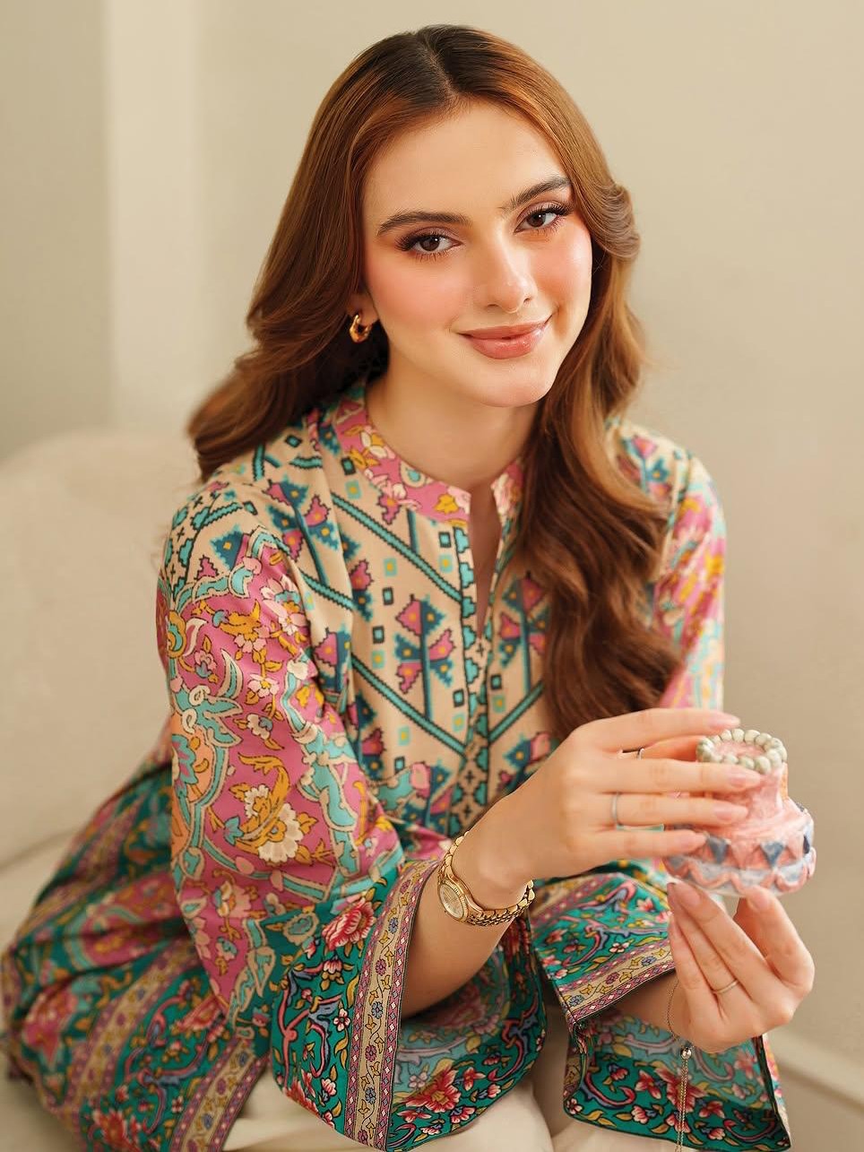 Mishal – Digital Printed Farshi Shalwar (2-Piece)