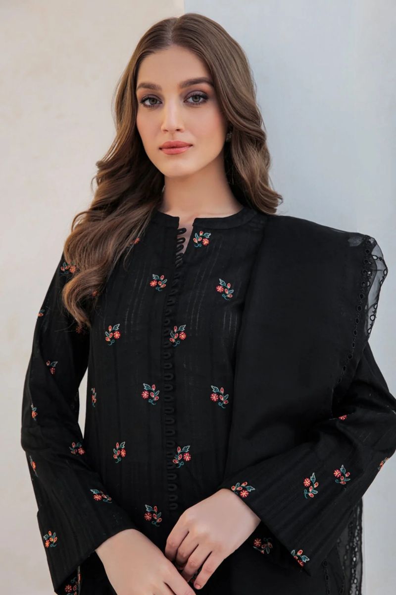 JAZMIN- 3PC LAWN EMBROIDERED BA-40