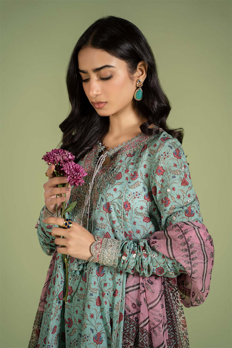 BAROQUE- 3PC KARANDI PRINTED BAKP-02