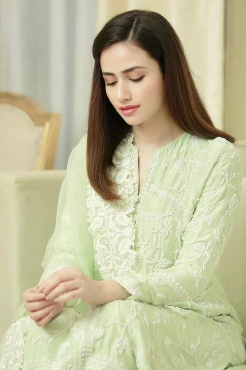 BAREEZA- 3PC LAWN EMBROIDERED BA-03