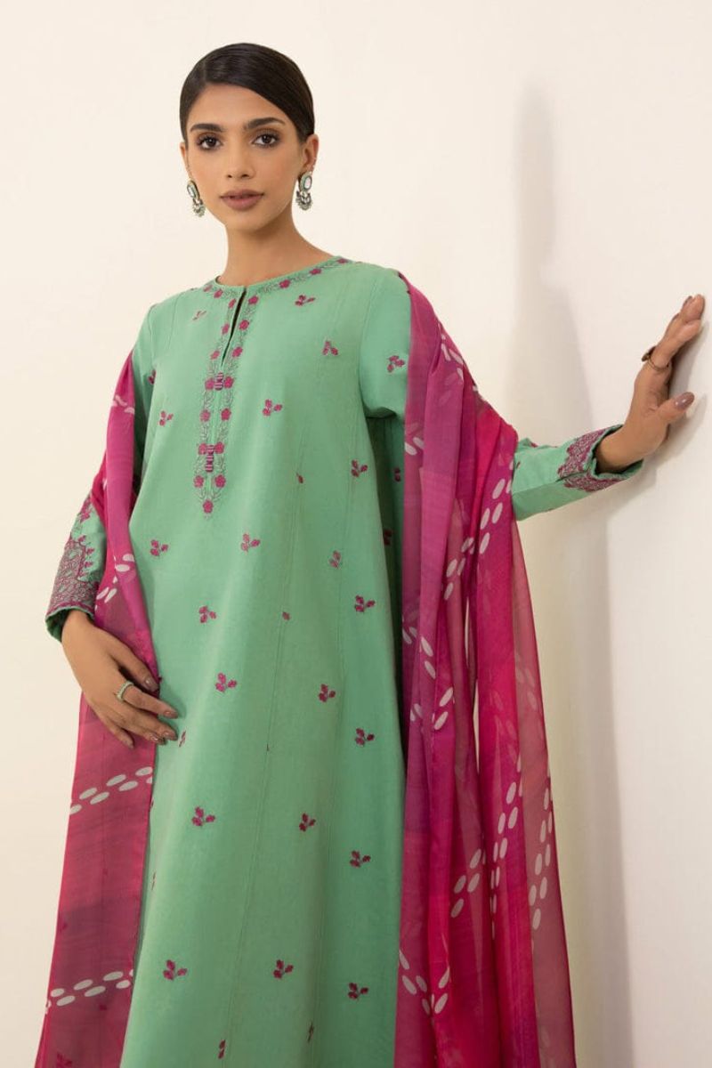 SAPPHIRE- 3PC LAWN EMBROIDERED BA-122
