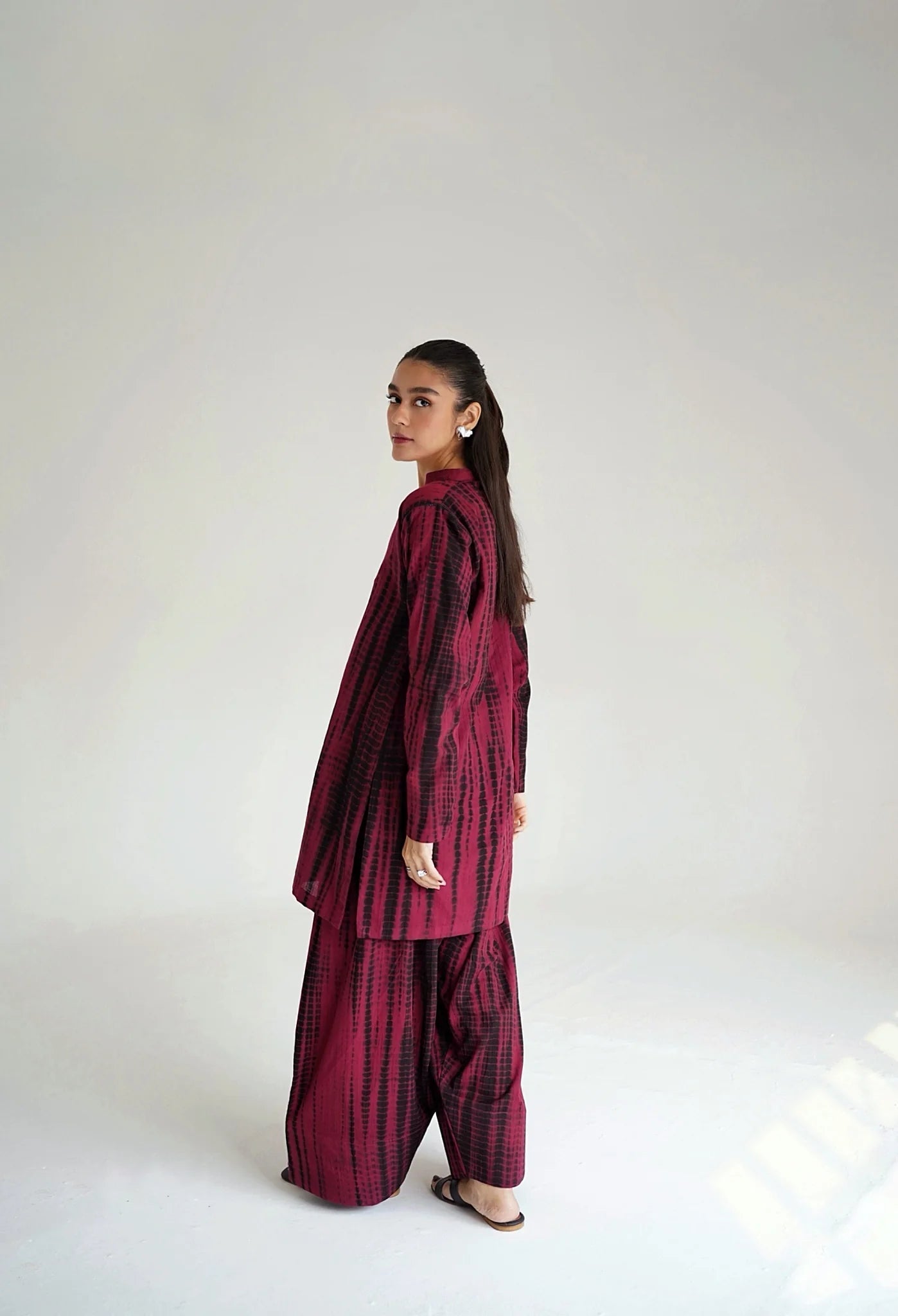 ILMA 2-PIECE Stitched Dress. (Farshi Shalwar)