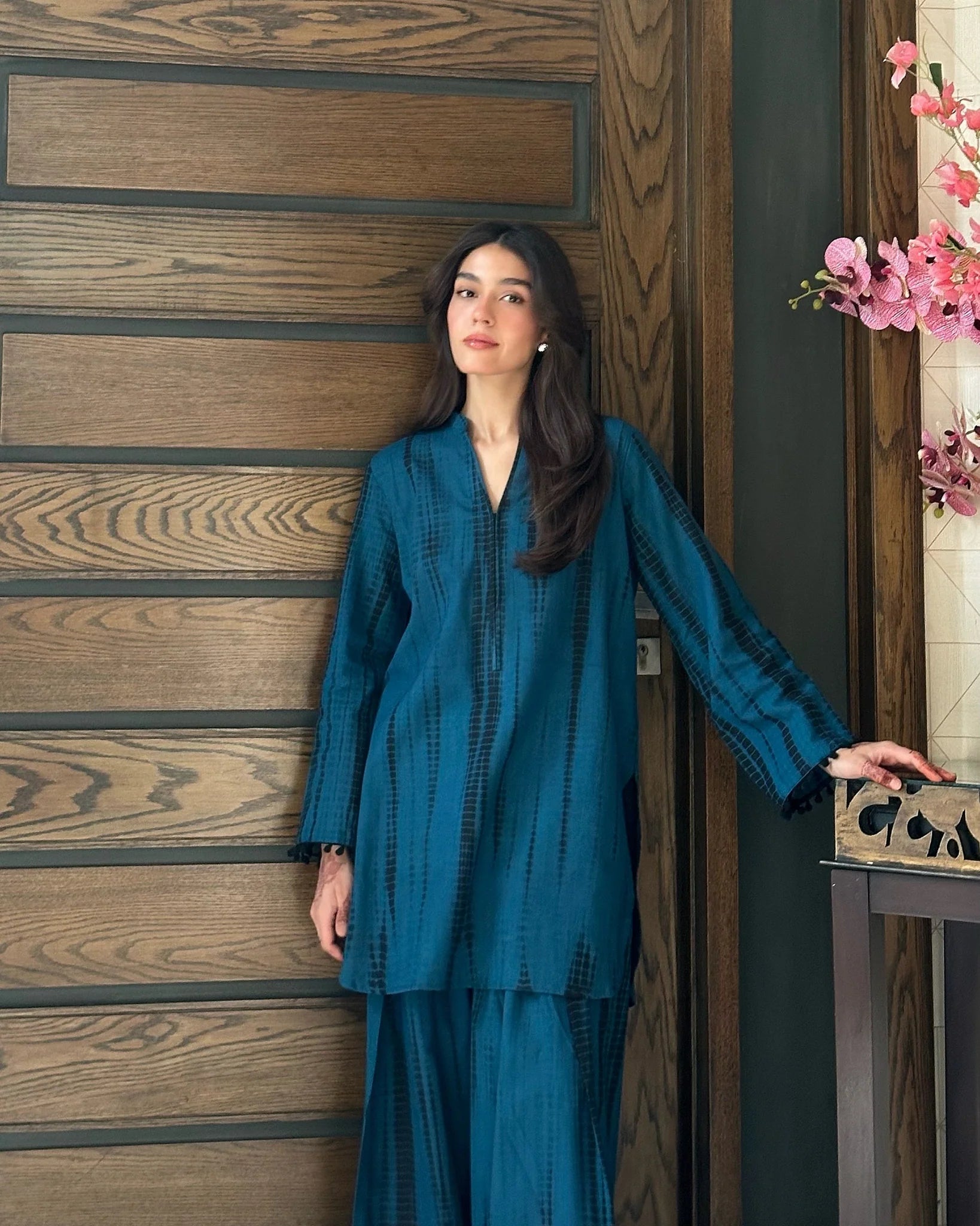 ILMA 2-PIECE Stitched Dress. (Farshi Shalwar)