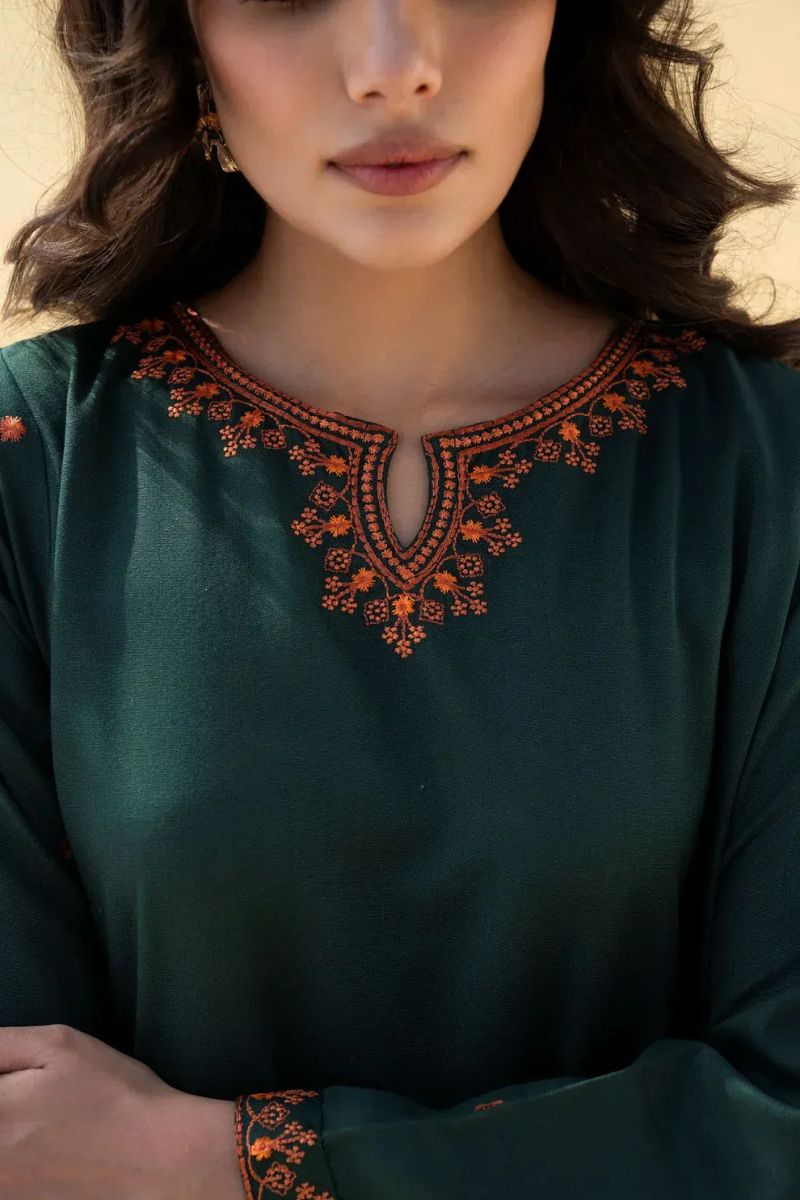 URGE - 2PC LAWN EMBROIDERED BA-154