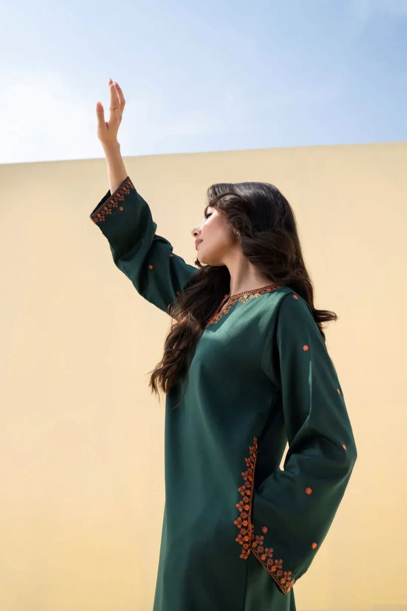 URGE - 2PC LAWN EMBROIDERED BA-154