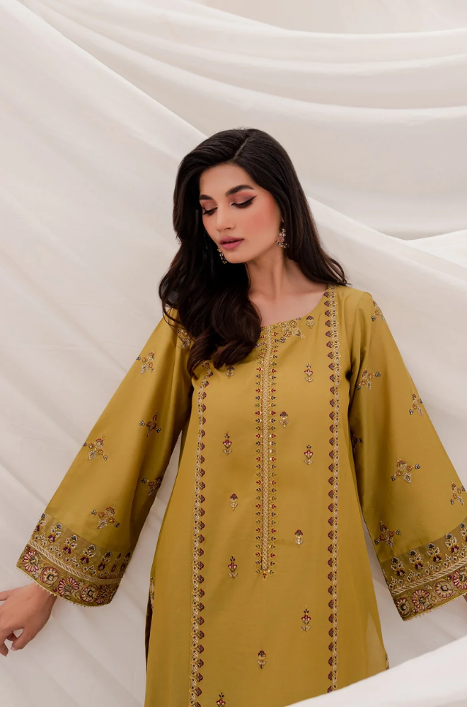 JAZMIN- 3PC DHANAK EMBROIDERED BA-W48