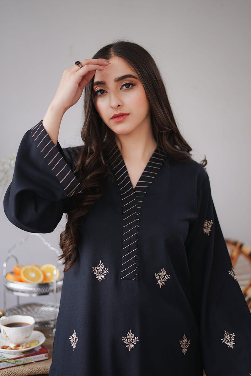 AISLING - 3PC DHANAK EMBROIDERED BA-W163
