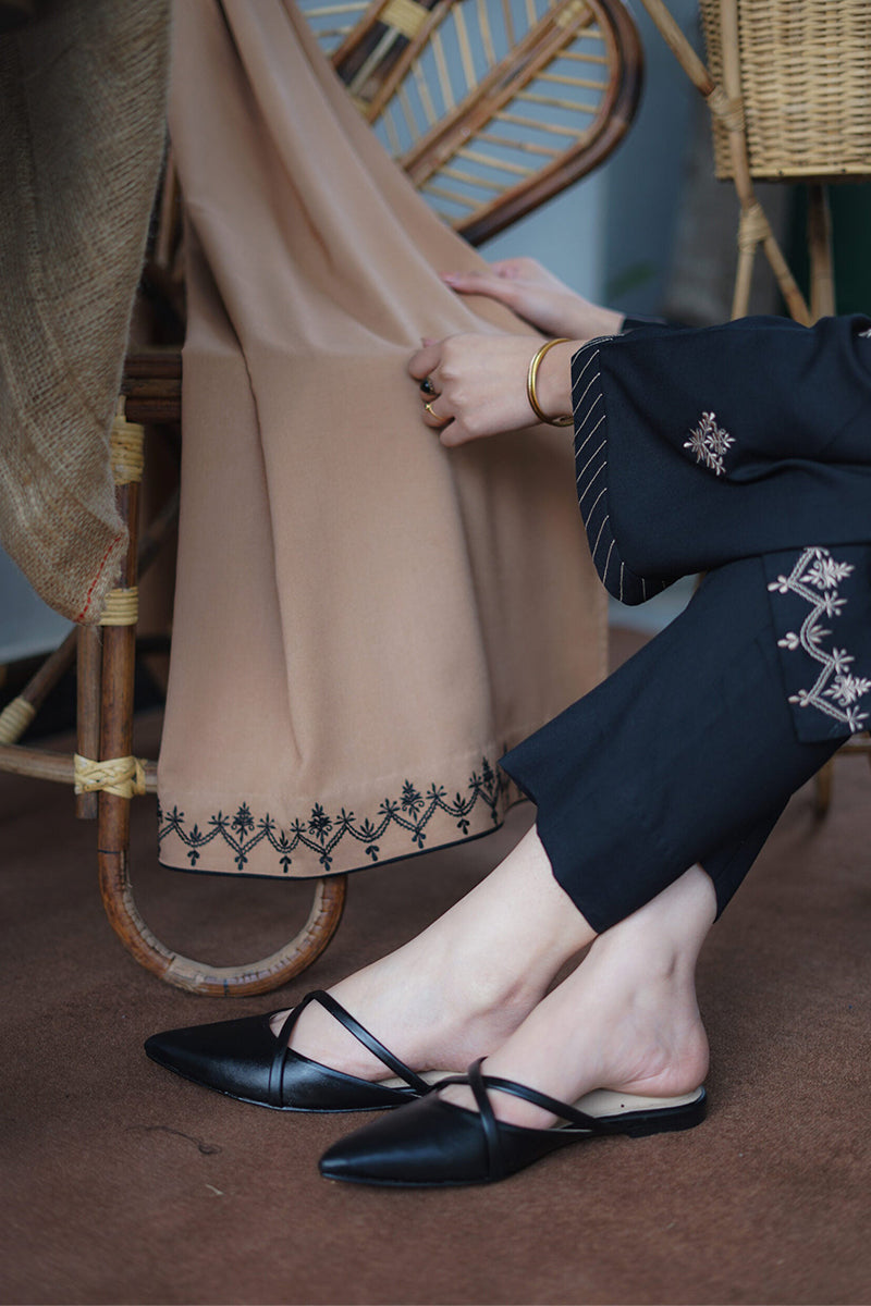 AISLING - 3PC DHANAK EMBROIDERED BA-W163