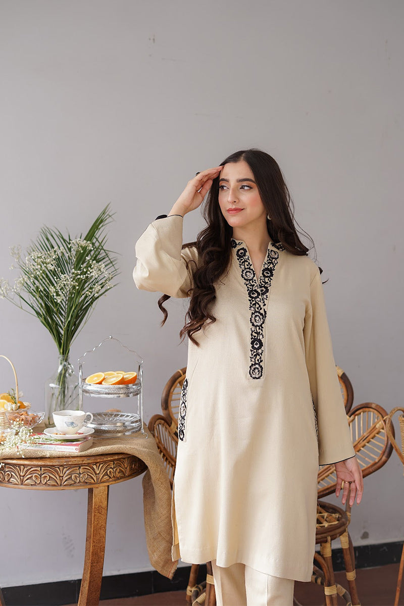 AISLING - 3PC DHANAK EMBROIDERED BA-W164