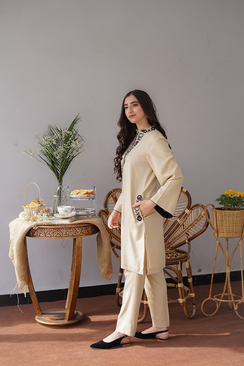AISLING - 3PC DHANAK EMBROIDERED BA-W164