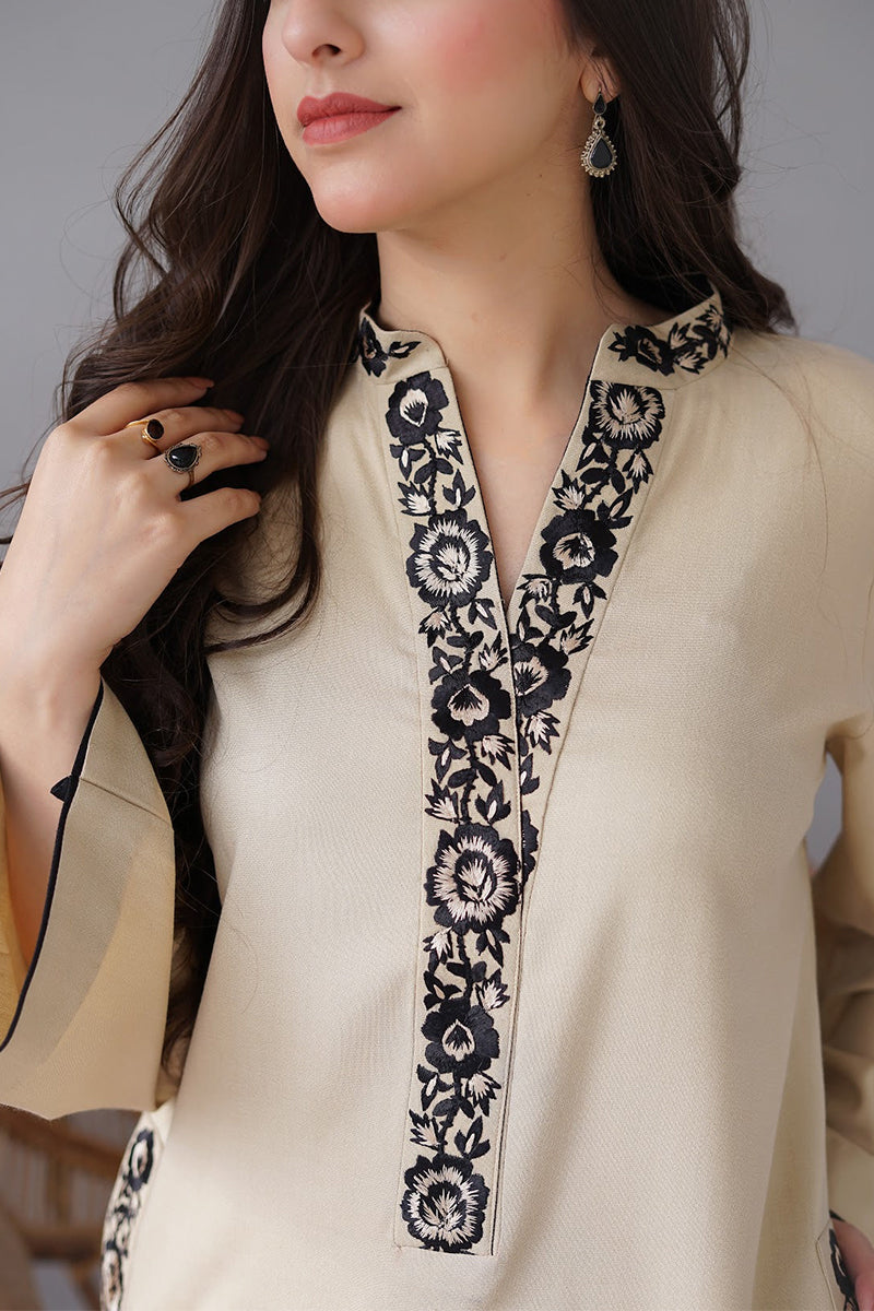 AISLING - 3PC DHANAK EMBROIDERED BA-W164