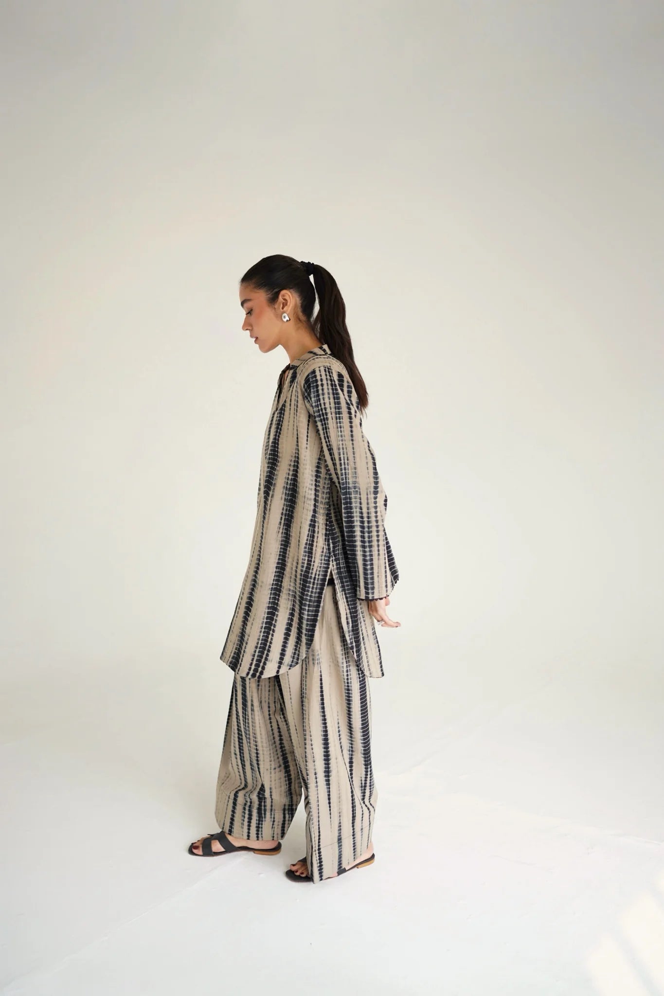 ILMA 2-PIECE Stitched Dress. (Farshi Shalwar)