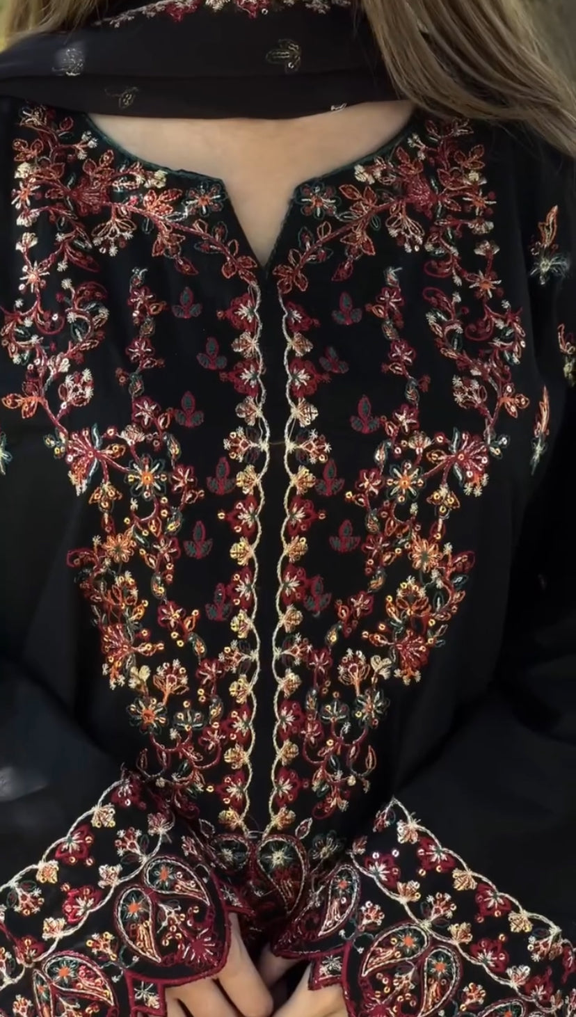 PARSA Embroidered 3 pc set