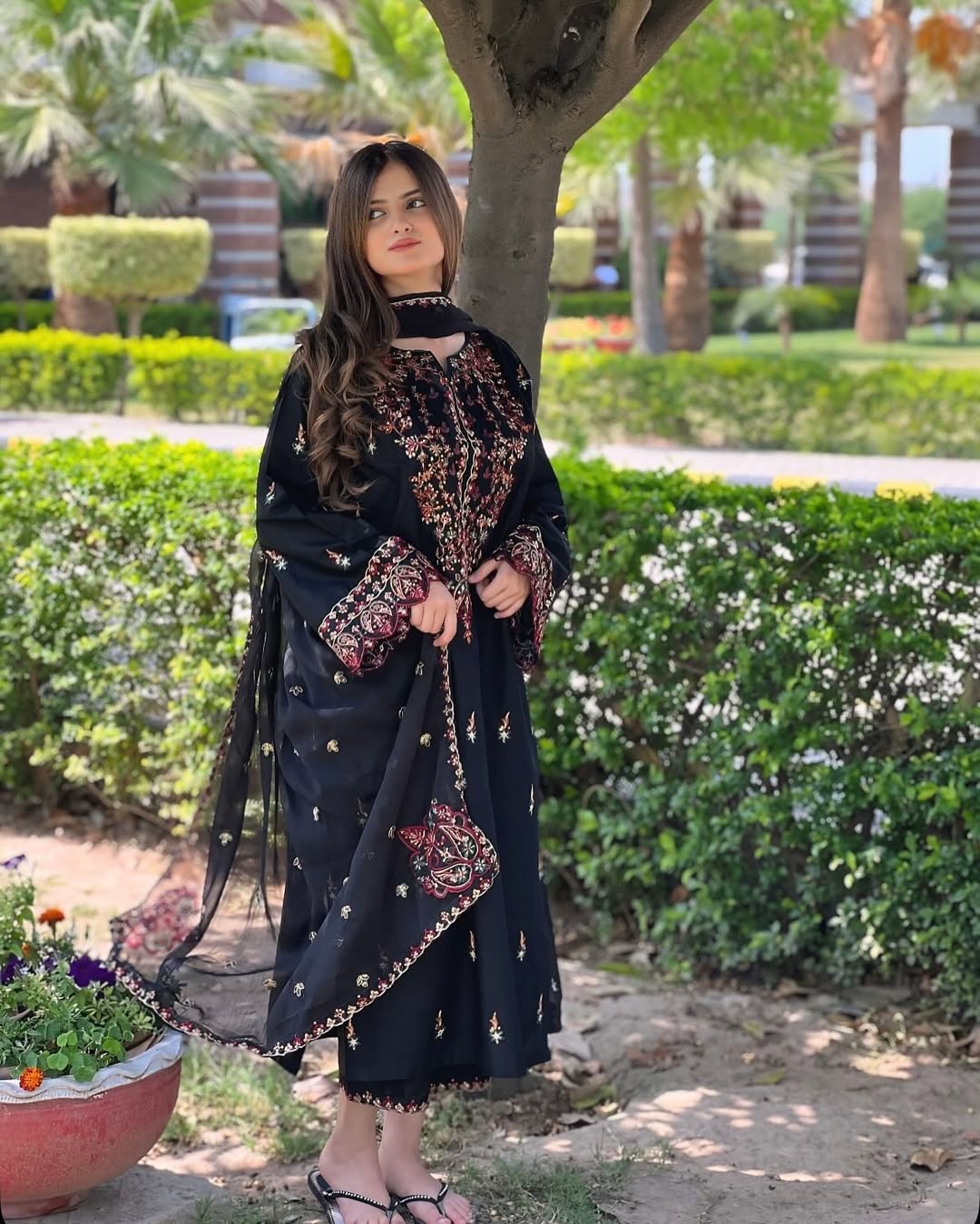 PARSA Embroidered 3 pc set