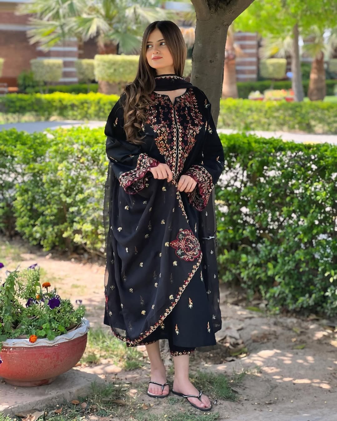 PARSA Embroidered 3 pc set