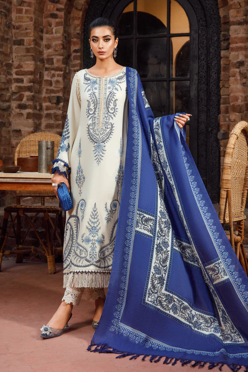 MARIA B - 3PC DHANAK EMBROIDERED BA-W174A