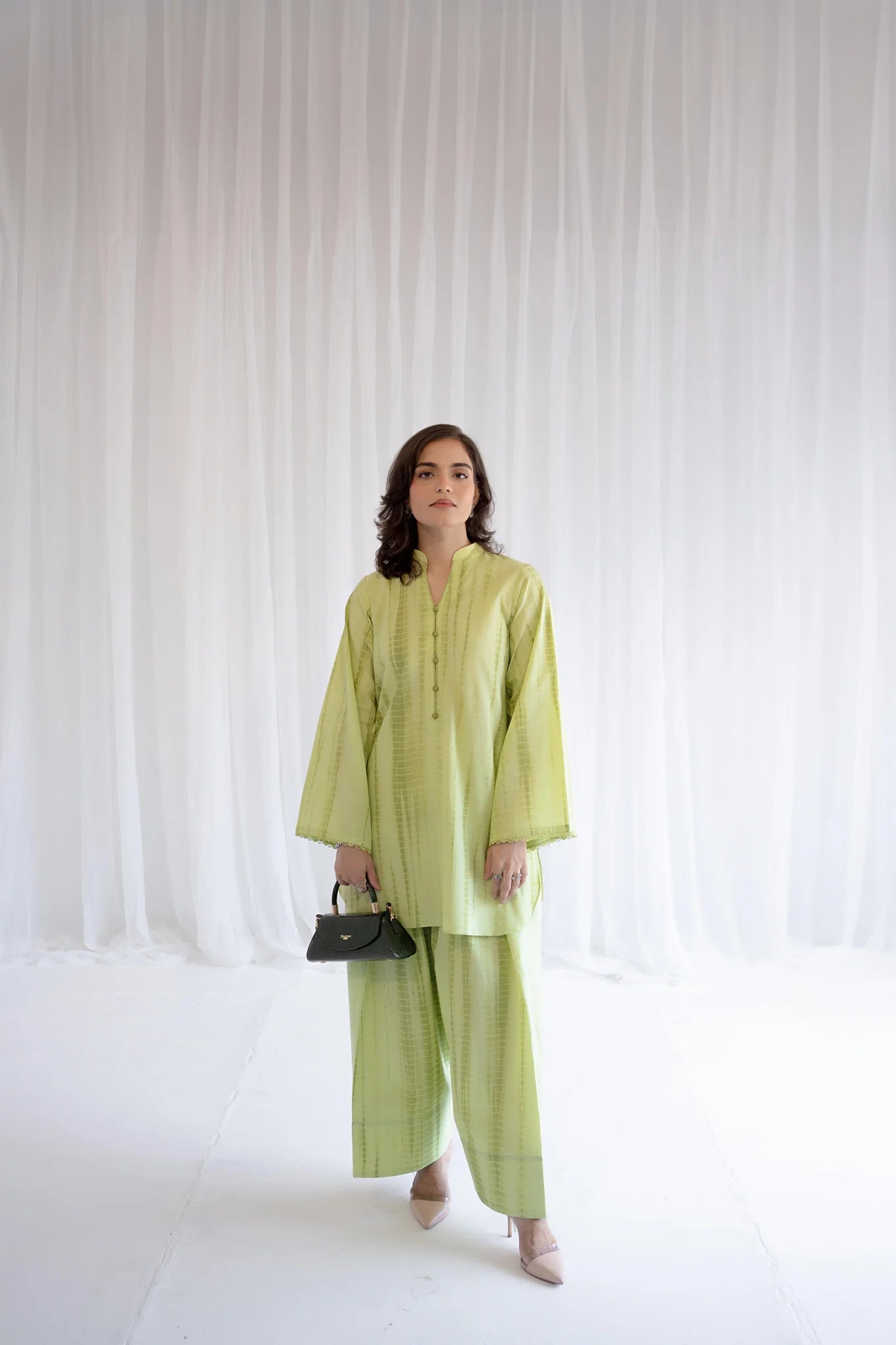 ILMA 2-PIECE Stitched Dress. (Farshi Shalwar)