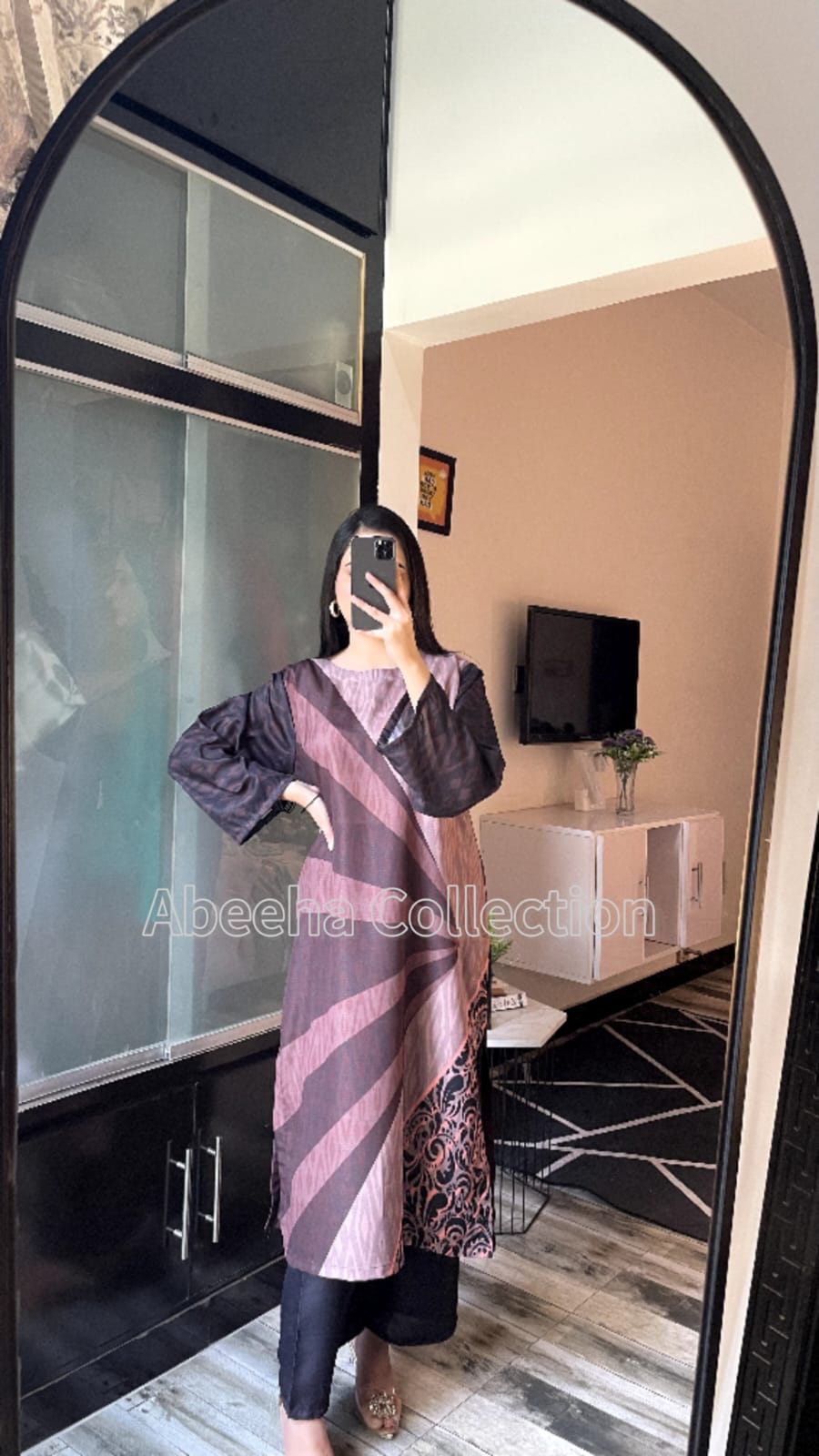 Elegant Printed 2Pcs