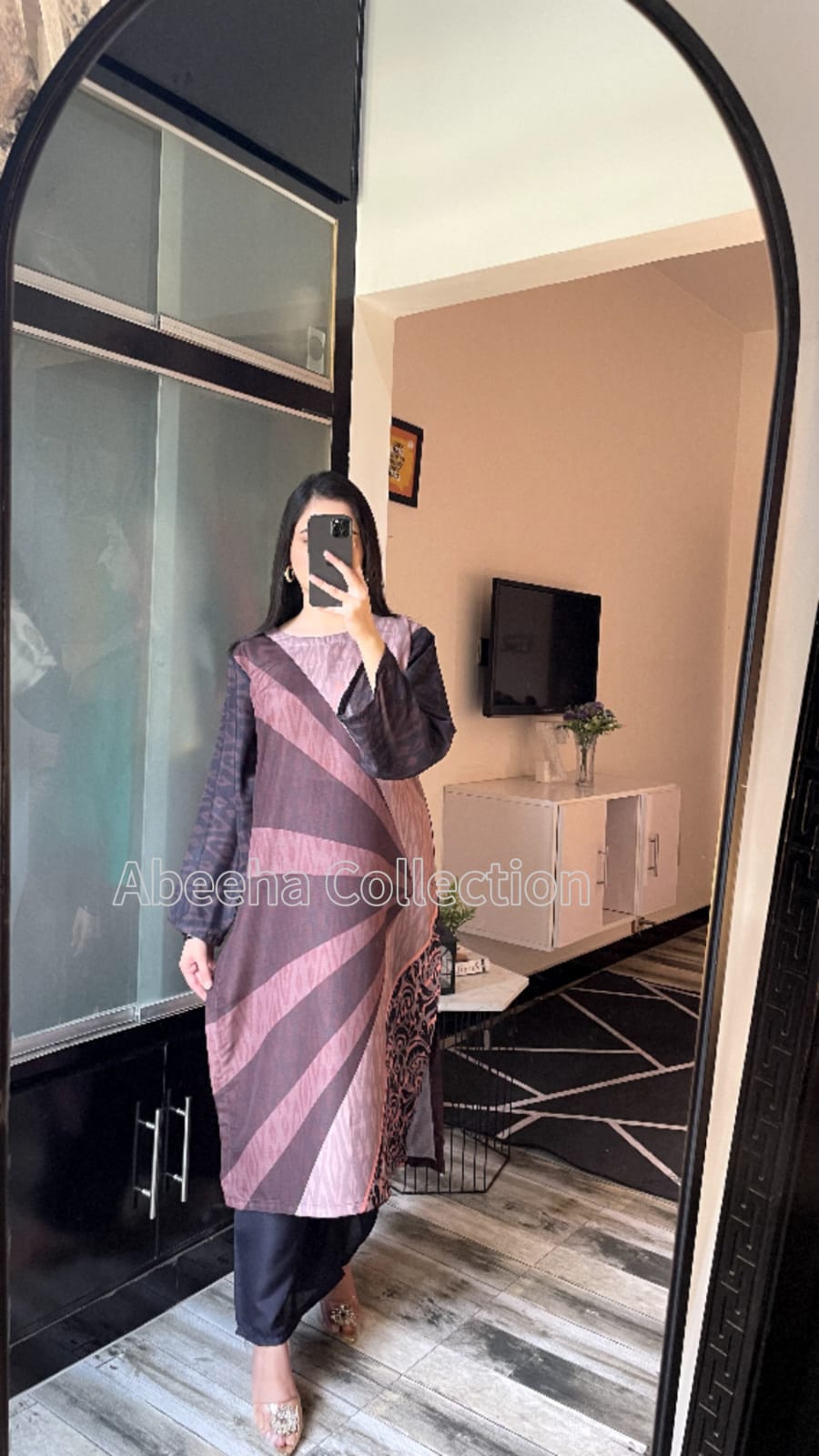 Elegant Printed 2Pcs