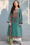 Zara shajahan Embroidered Lawn 3Pc with Organza Printed Dupata-ABS 039