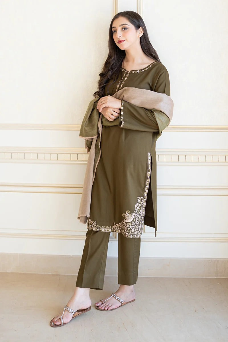 AISLING- 3PC DHANAK EMBROIDERED BA-W74