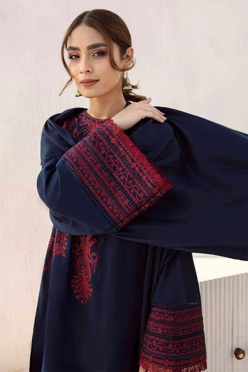 JAZMIN- 3PC DHANAK EMBROIDERED BA-W30