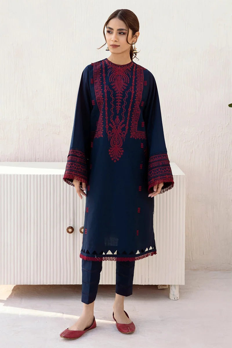 JAZMIN- 3PC DHANAK EMBROIDERED BA-W30