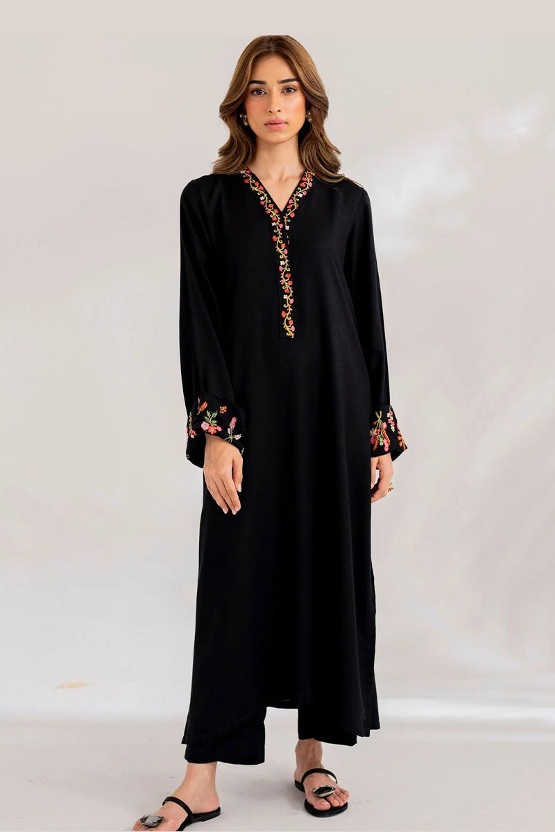 MARIA B - 2PC DHANAK EMBROIDERED BA-W166